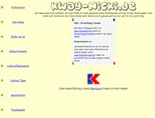 Tablet Screenshot of kway-nicki.de